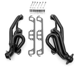 Hedman Black Painted Short Headers 96-02 Dodge Ram 5.9L